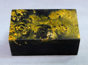 Stabilized Maple Burl Wood Mod Block